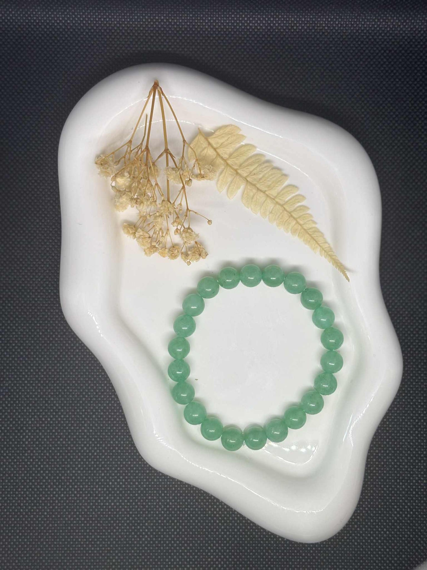 Bracelet en Aventurine Verte – Chance & Apaisement