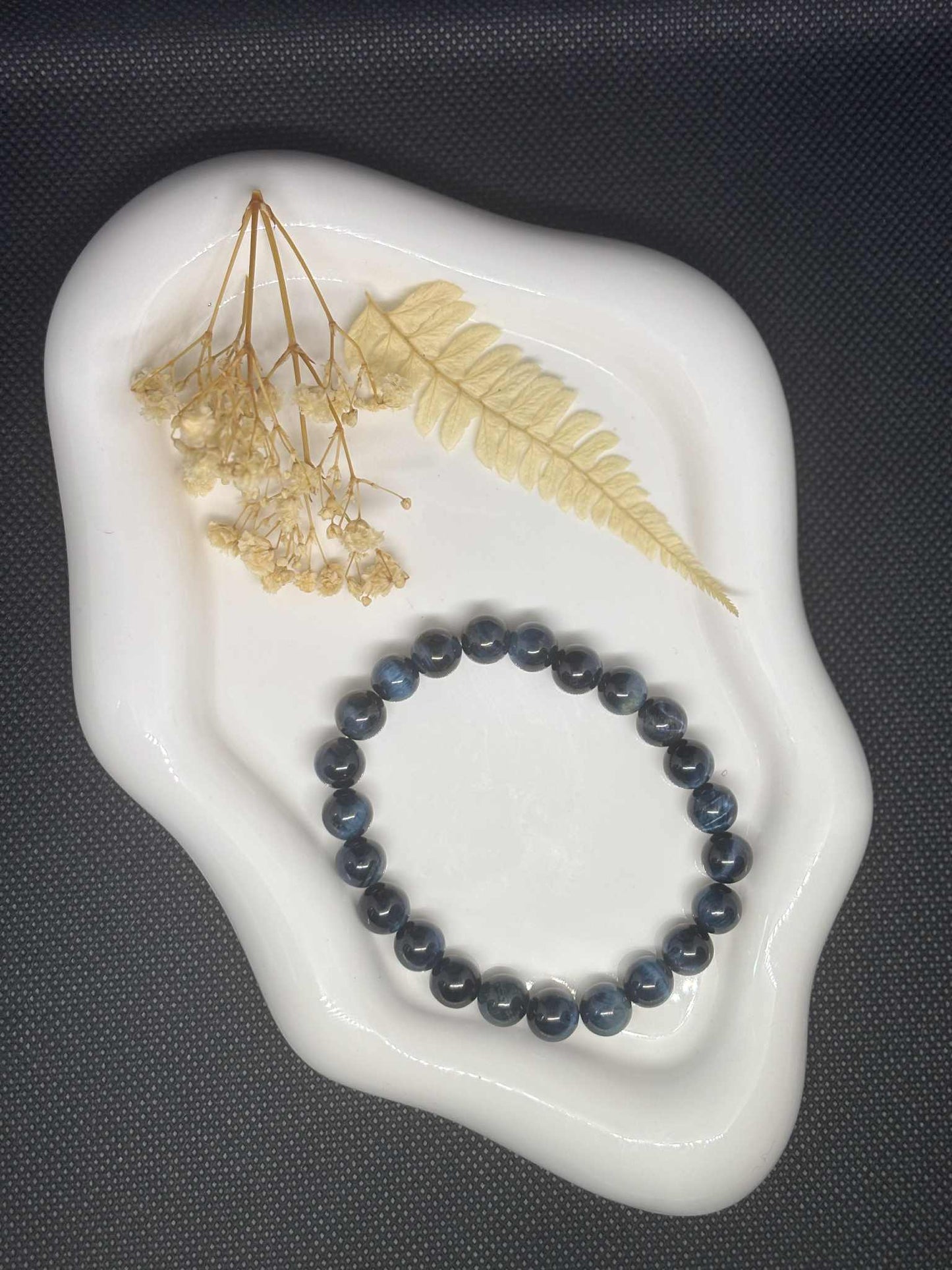 Bracelet en Œil de Faucon – Clairvoyance & Protection